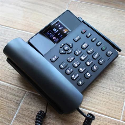 smart landline phone with sim card slot|4g landline phone with sim.